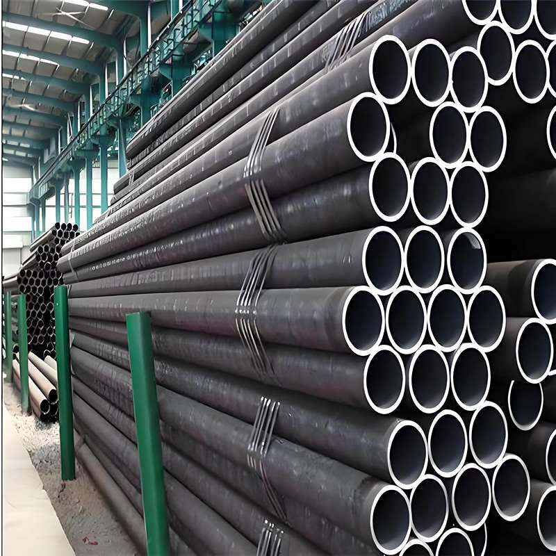 Seamless carbon steel pipe for industrial applications