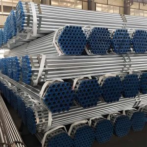 BS 1387 GI pipe in various diameters and wall thicknesses