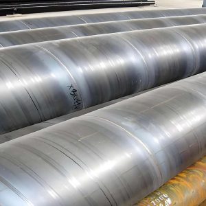Spiral welded SSAW carbon steel pipe inspection