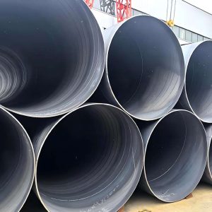 Spiral welded carbon steel pipe with high strength and large diameter