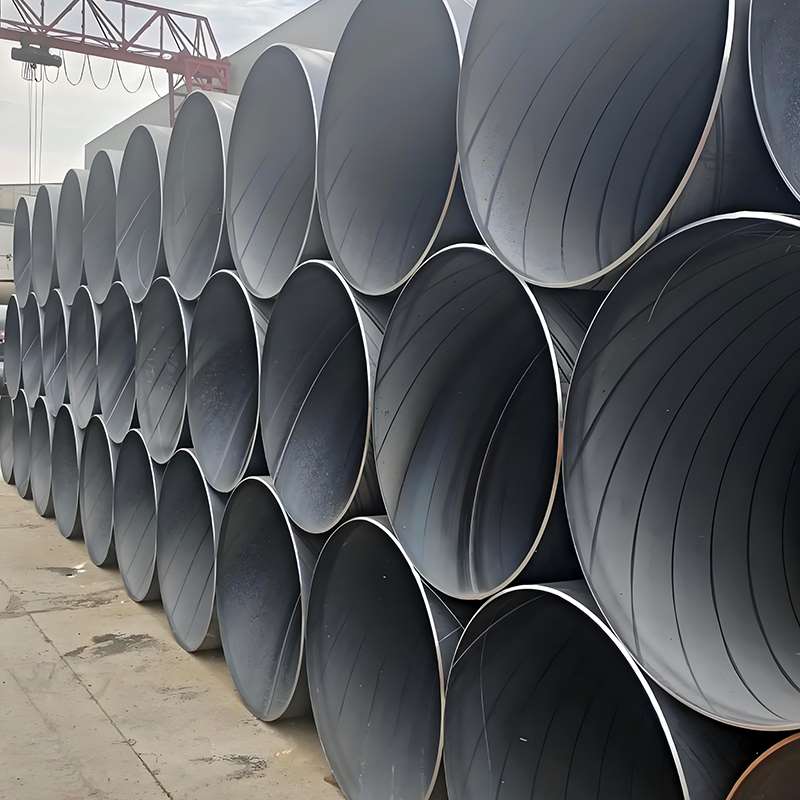Spiral Steel Pipe for Structural Use in Steel Building Construction and Load-Bearing Applications